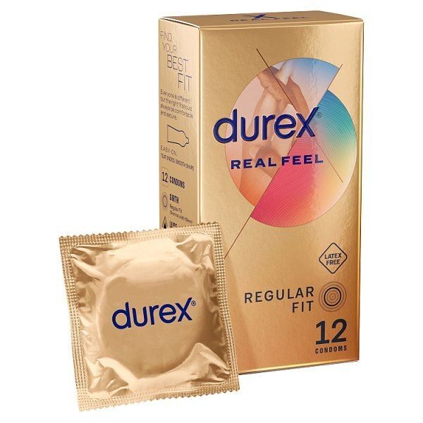 Durex Real Feel Condoms 12s