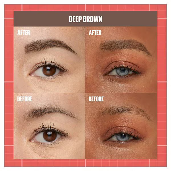 Maybelline Build A Brow 260 Deep Brown, imported from the UK