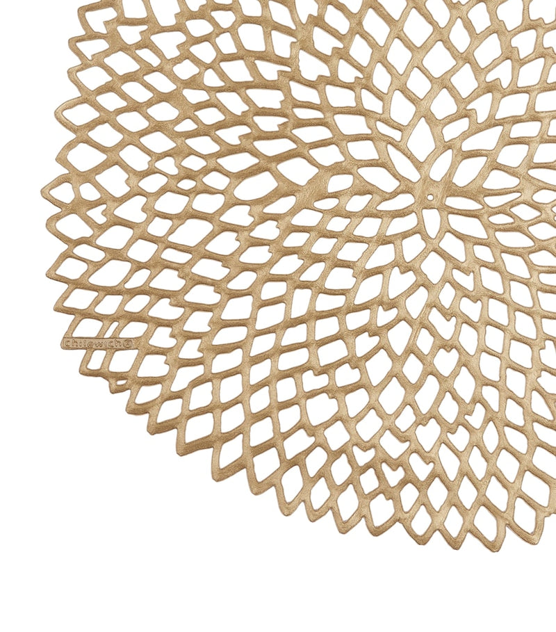 Chilewich Dahlia Round Placemat (40cm)