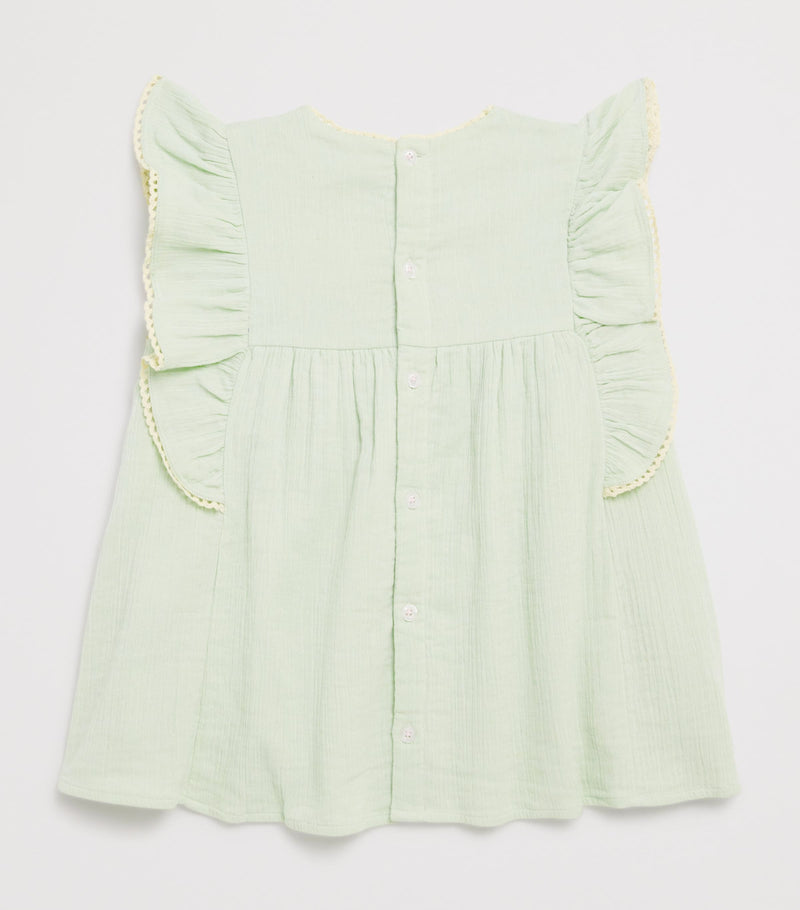 Louise Misha Cotton Embroidered Ana Dress 24 Months, UK version