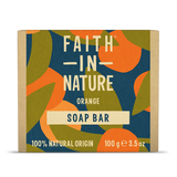 Faith In Nature Soap Bar Orange 100g