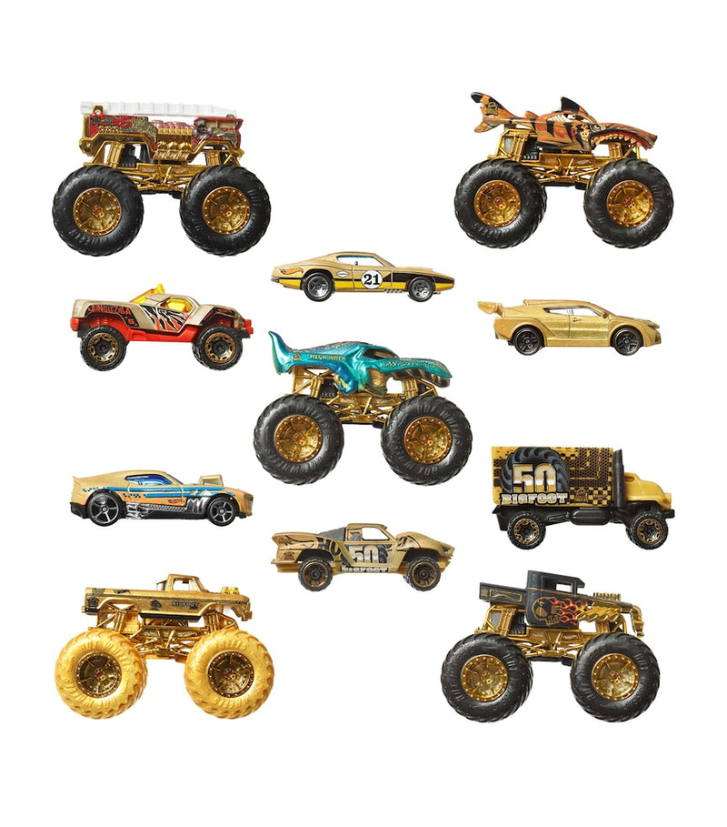 Hot Wheels Hot Wheels Monster Trucks Trophy Champions Collection
