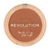 Revolution pressed powder makeup tan shade, imported from the UK
