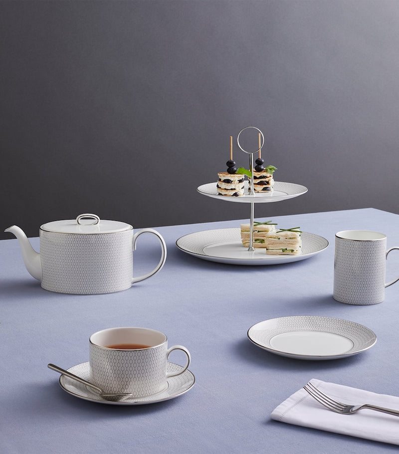 Wedgwood Gio Platinum Side Plate (17cm)