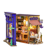 Robotime Leisure Time Tea Room Set Creative Model Kit