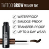 Maybelline Eyebrow Gel Tint Dark Brown, imported from the UK