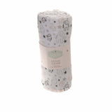 Ziggle Cotton Muslin Square Grey Elephants Baby 80x80cm