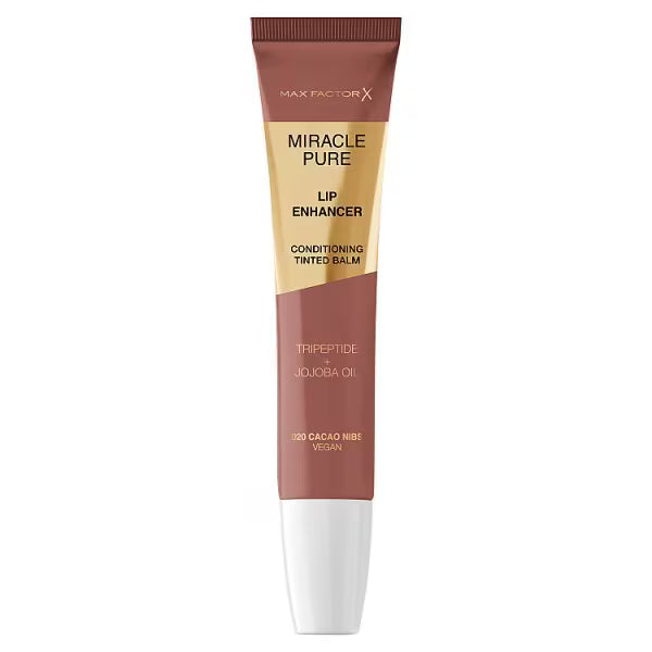 Max Factor Lip Enhancer Gloss Cacao Nibs 12ml, imported from the UK