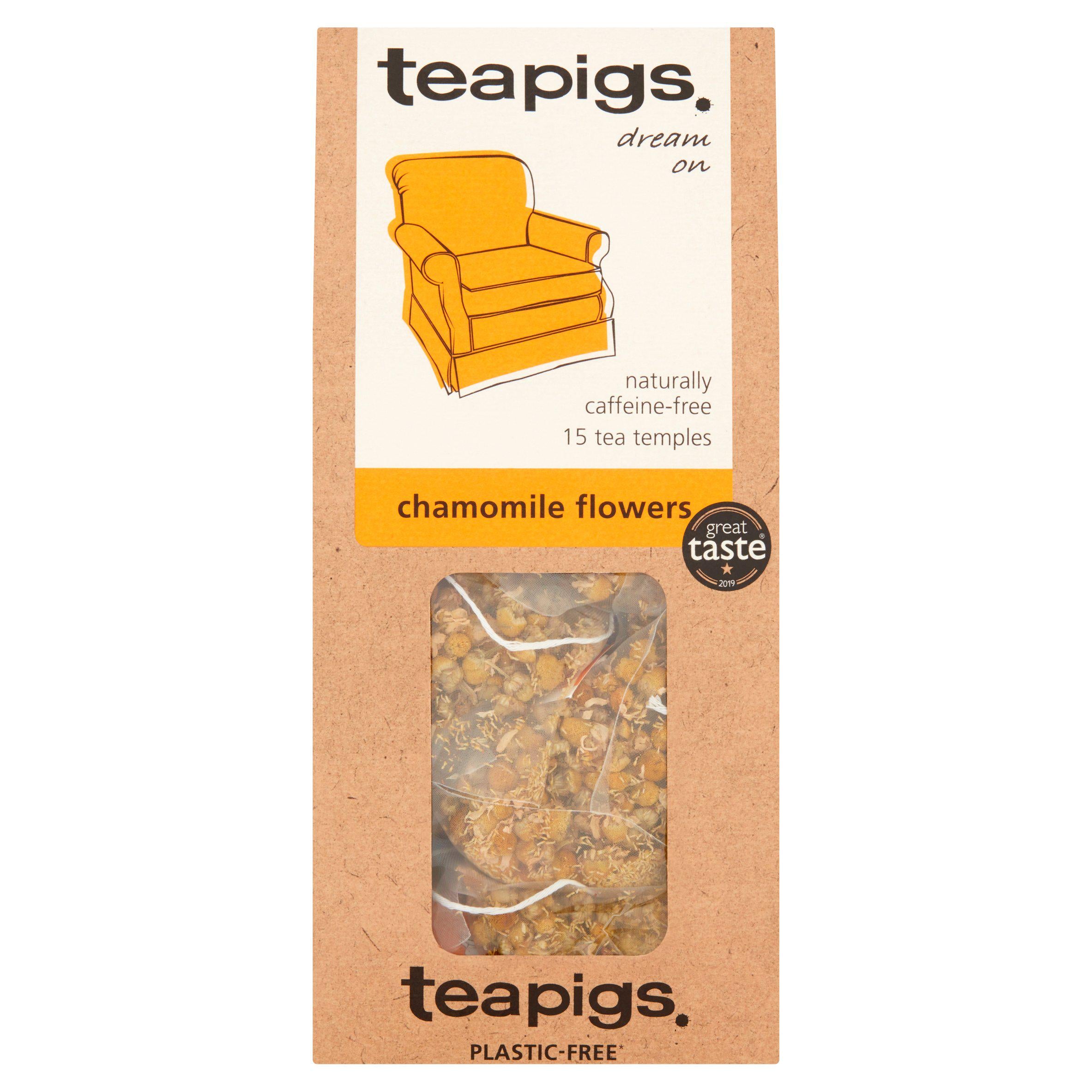 Teapigs Chamomile Flowers Tea Bags x15 All tea Sainsburys