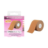 Brushworks Body Tape Toffee 5m Roll - British product