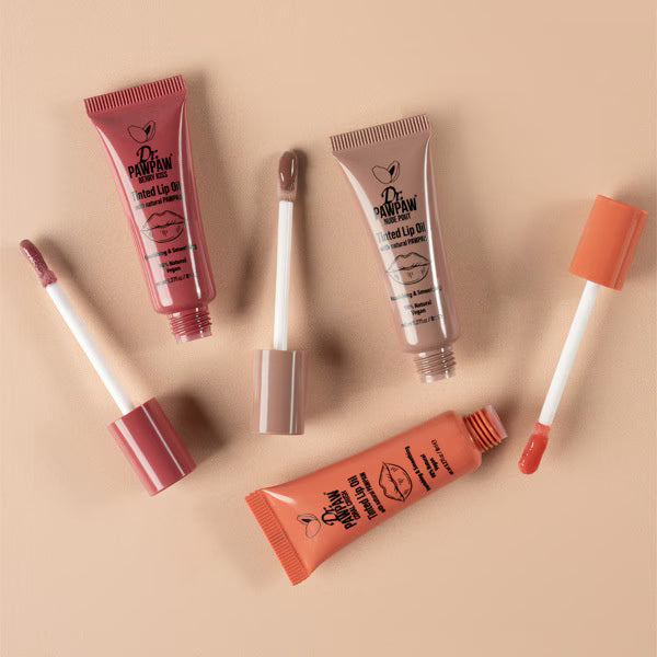 Dr. Pawpaw Nude Lip Oil Trio Multipack - British product