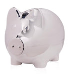 English Trousseau Kids Silver Plated Piggy Bank Pink - British product