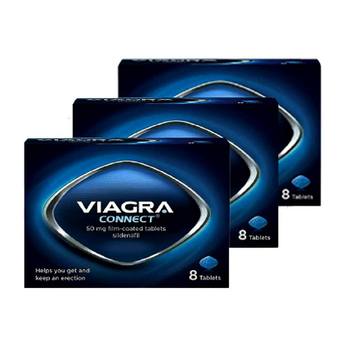 Viagra Connect 50mg film-coated tablets - 24 tablets - Online Only GOODS Boots