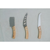 Artesa Cheese Knives with Acacia Wood Handles 3 per pack - McGrocer