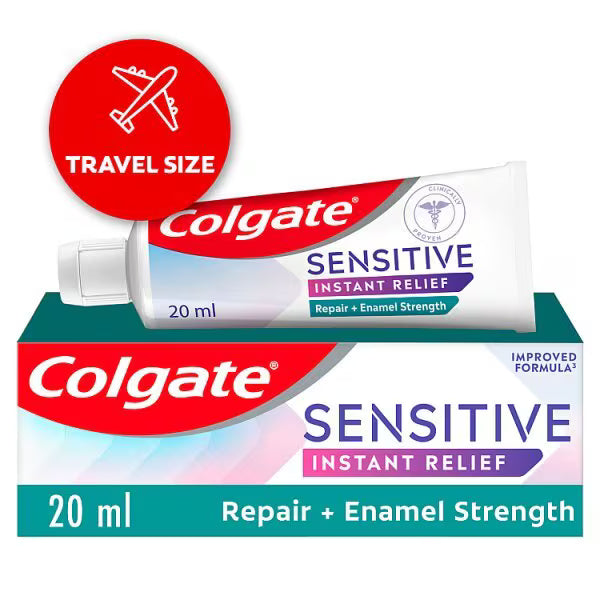 Colgate Sensitive Instant Relief toothpaste 20ml - British product