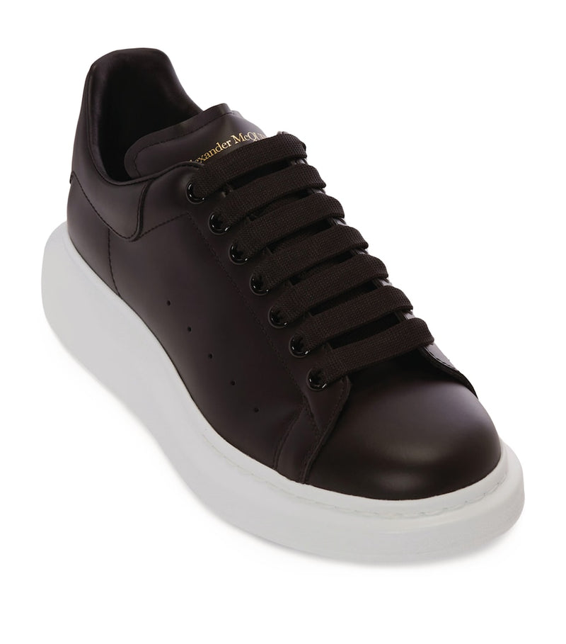 Alexander McQueen leather oversized sneakers, imported from the UK