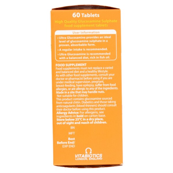 Vitabiotics Ultra Glucosamine 700mg x 60 GOODS Superdrug