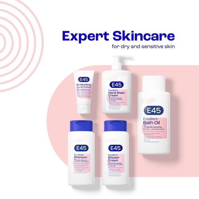 E45 Dry Scalp Shampoo for dry itchy scalp and dandruff 200ml