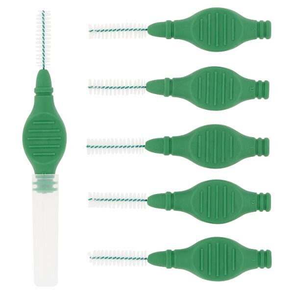 Superdrug Pro Care Interdental Brushes Green 0.8mm x6 GOODS Superdrug