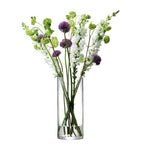LSA International tall glass column vase 42cm, UK version