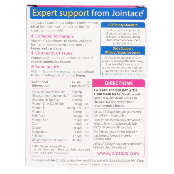 Vitabiotics Jointace Collagen Tablets 30s GOODS Superdrug