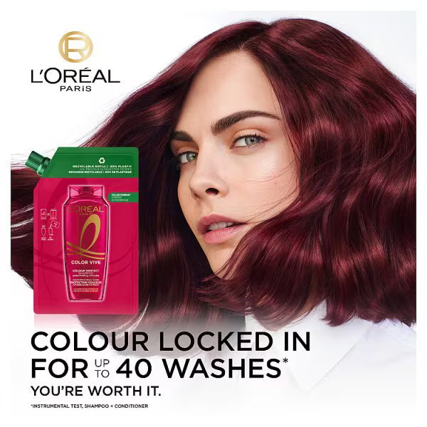 L'Oréal Paris Elvive Colour Protect Shampoo Refill 500ml, UK version