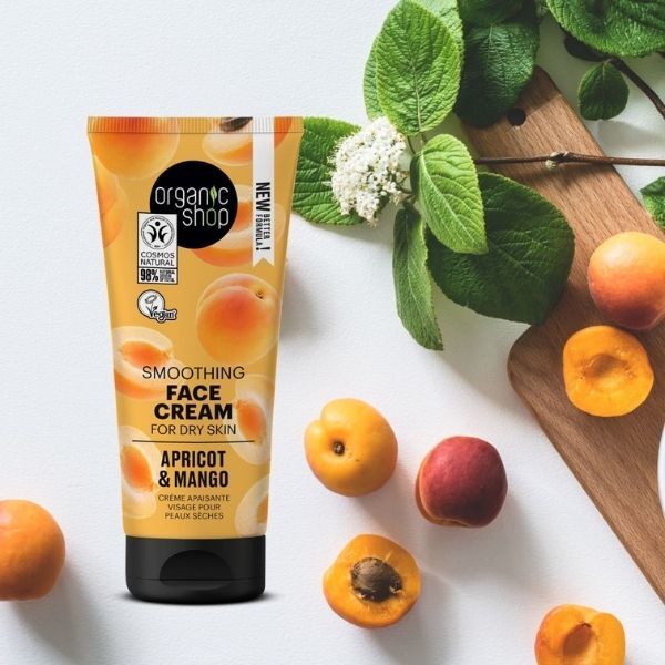 Organic Shop Face Cream for Dry Skin 50ml, imported from the UK