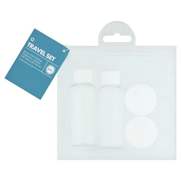Superdrug Travel Bottle Set GOODS Superdrug