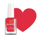 Bluesky Kids Airkiss Neon Red Nail Polish - British product