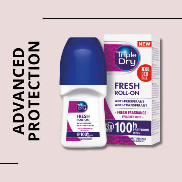 DNR Triple Dry Fresh Roll On 50ml - British product