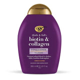 OGX Thick & Full+ Biotin & Collagen Conditioner Fine Hair Volumising 385ml