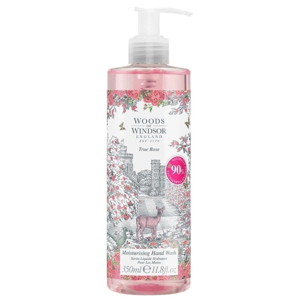 Woods of Windsor Rose Hand Wash 350ml (British brand)