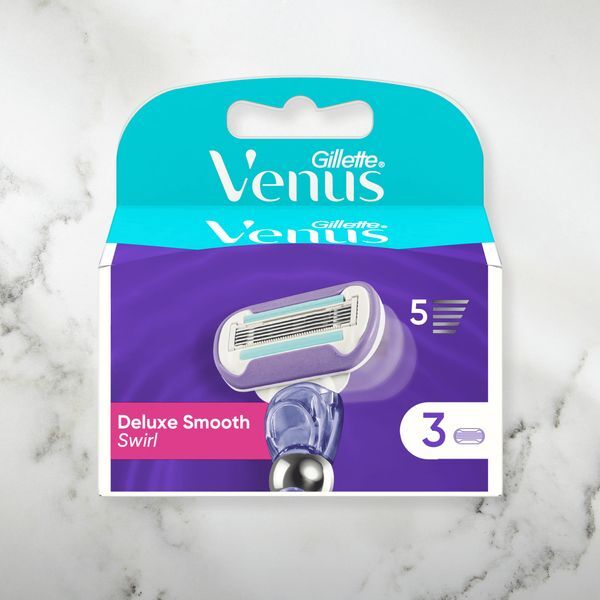 Venus Deluxe Smooth Swirl Razor Blades x3 GOODS Superdrug