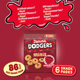 Jammie Dodgers Raspberry Biscuits Minis Multipack 6 per pack - McGrocer