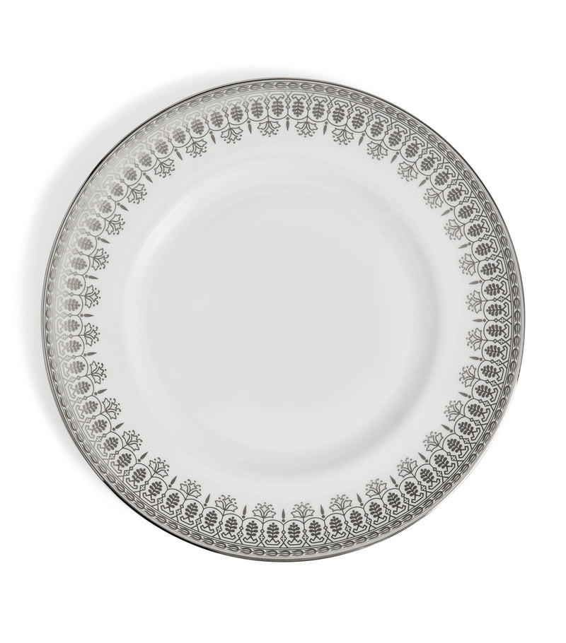 Wedgwood Bone China Silver Tonquin Plate (27cm)