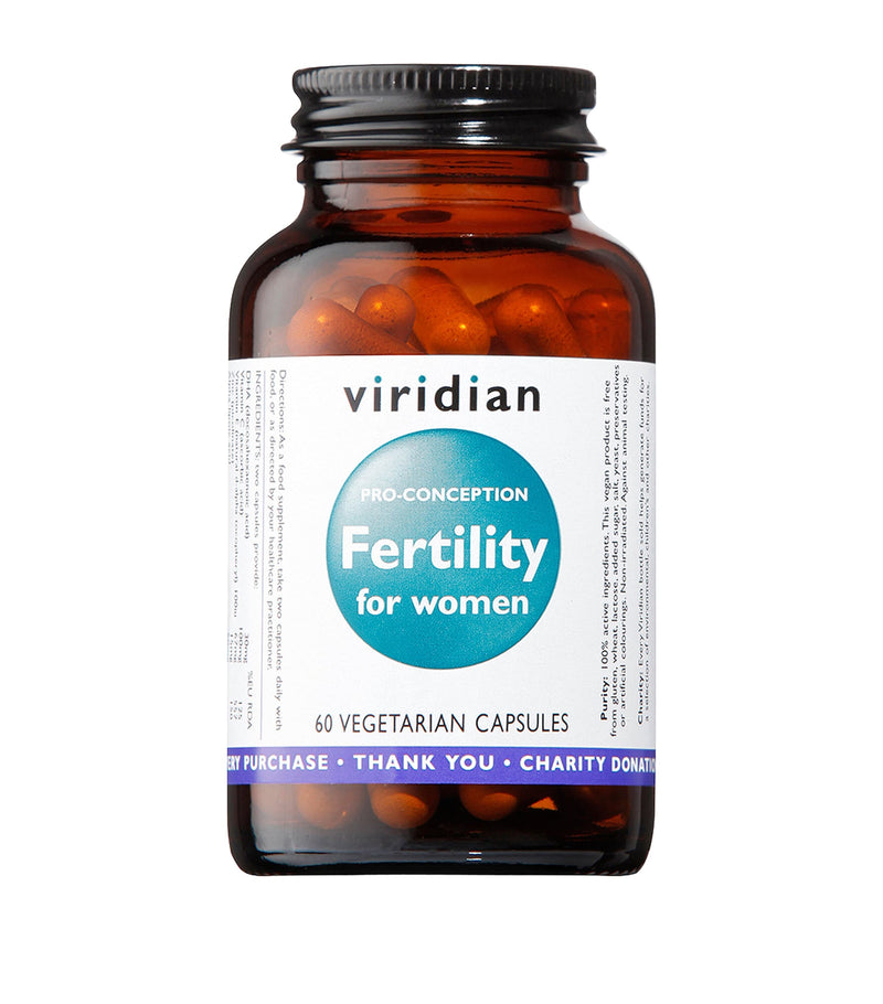 Viridian Fertility supplement 60 capsules (British brand)