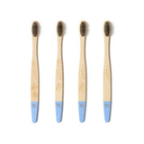 Wild & Stone Bamboo Toothbrush Firm Bristles 4 Pack