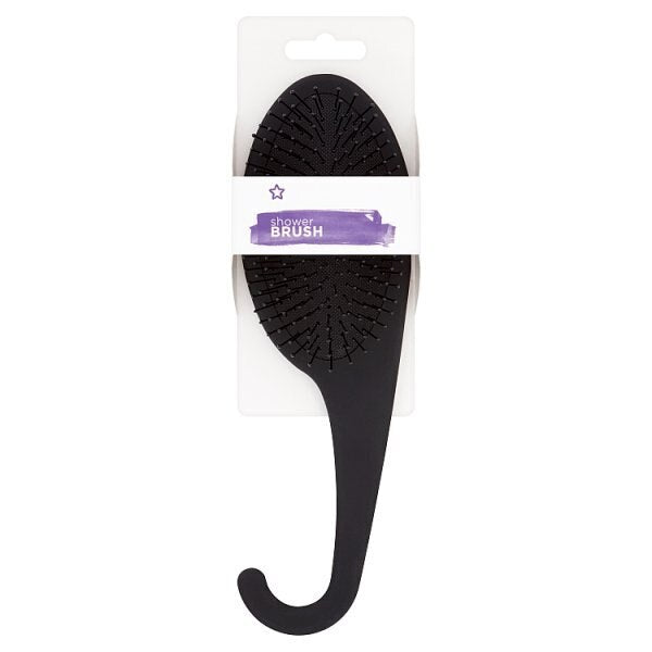 Superdrug Shower Hair Brush Black GOODS Superdrug