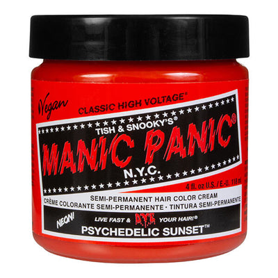 Manic Panic High Voltage Hair Dye Psychedelic Sunset Semi Permanent 118ml