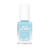 Barry M In A Flash Quick Dry Nail Paint Speedy Sky Blue