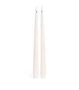Deluxe Homeart Wax LED Dinner Candle Set of 2