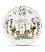GINORI 1735 Luke Edward Hall La Gazelle D'Or Decorative Plate 27cm