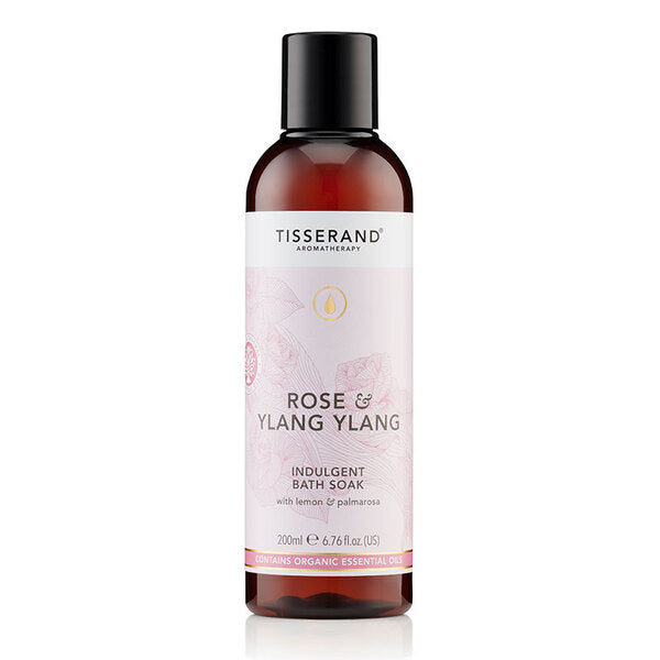 Tisserand Rose & Ylang Ylang Indulgent Bath Soak 200ml GOODS Superdrug