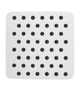 Polka-Dot Coaster with Silicone Rubber Grips