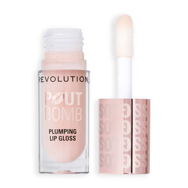 Revolution Plumping Gloss Milky Sheer Holo, imported from the UK