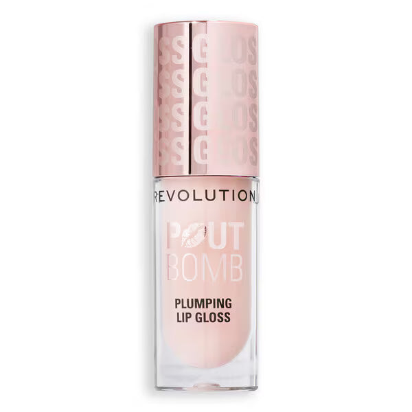 Revolution Plumping Gloss Milky Sheer Holo, imported from the UK