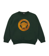 Versace Kids Cotton Embroidered Medusa Sweatshirt 6-14 Years