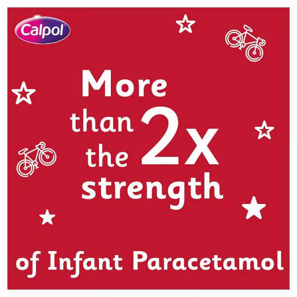 Calpol sugar free suspension strawberry 100ml - British product