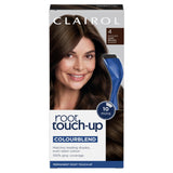 Clairol Nice'n Easy Root Touch-Up Hair Dye Dark Brown 4 - McGrocer