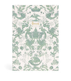 A5 Lined Notebook with Menagerie Pattern 21cm x 15cm